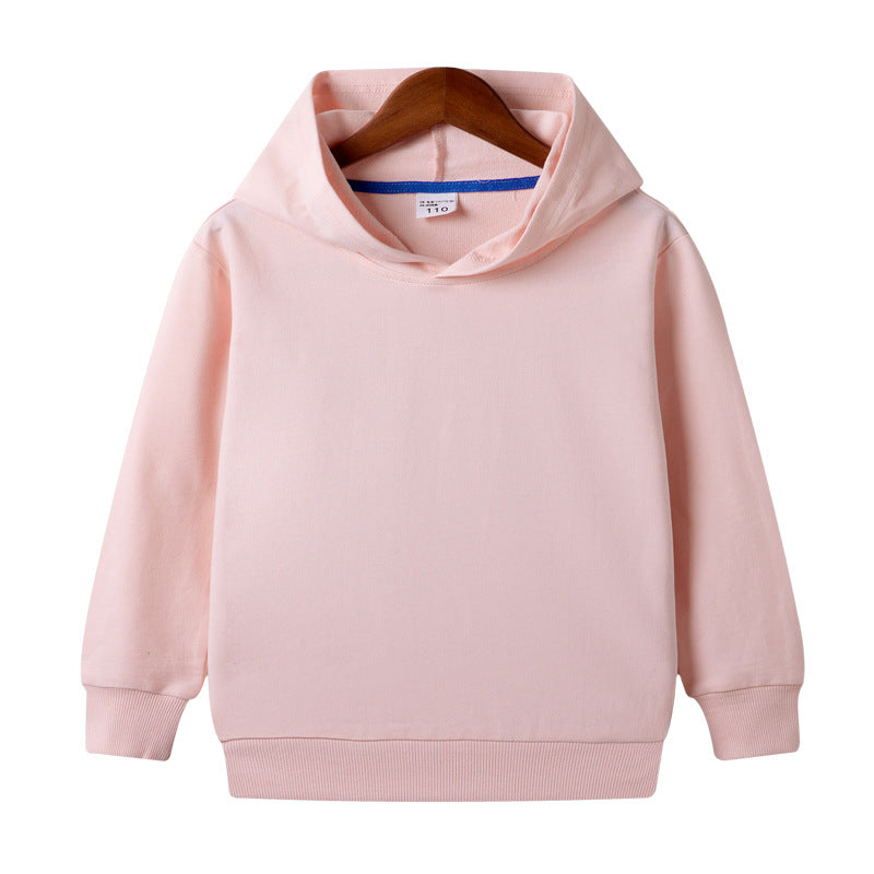 Customized Pure Cotton Hooded Blank Sweater For girls