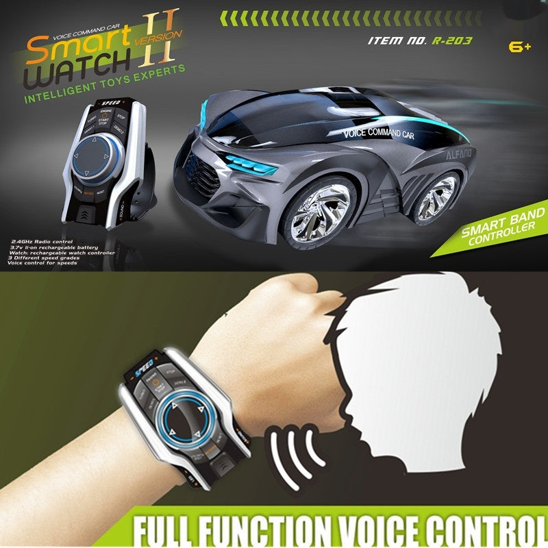 Watch Voice-activated Induction Electric Remote Control Cars