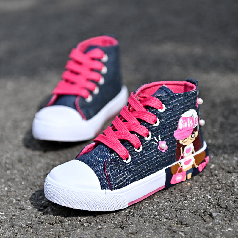 Canvas Sneakers for girls