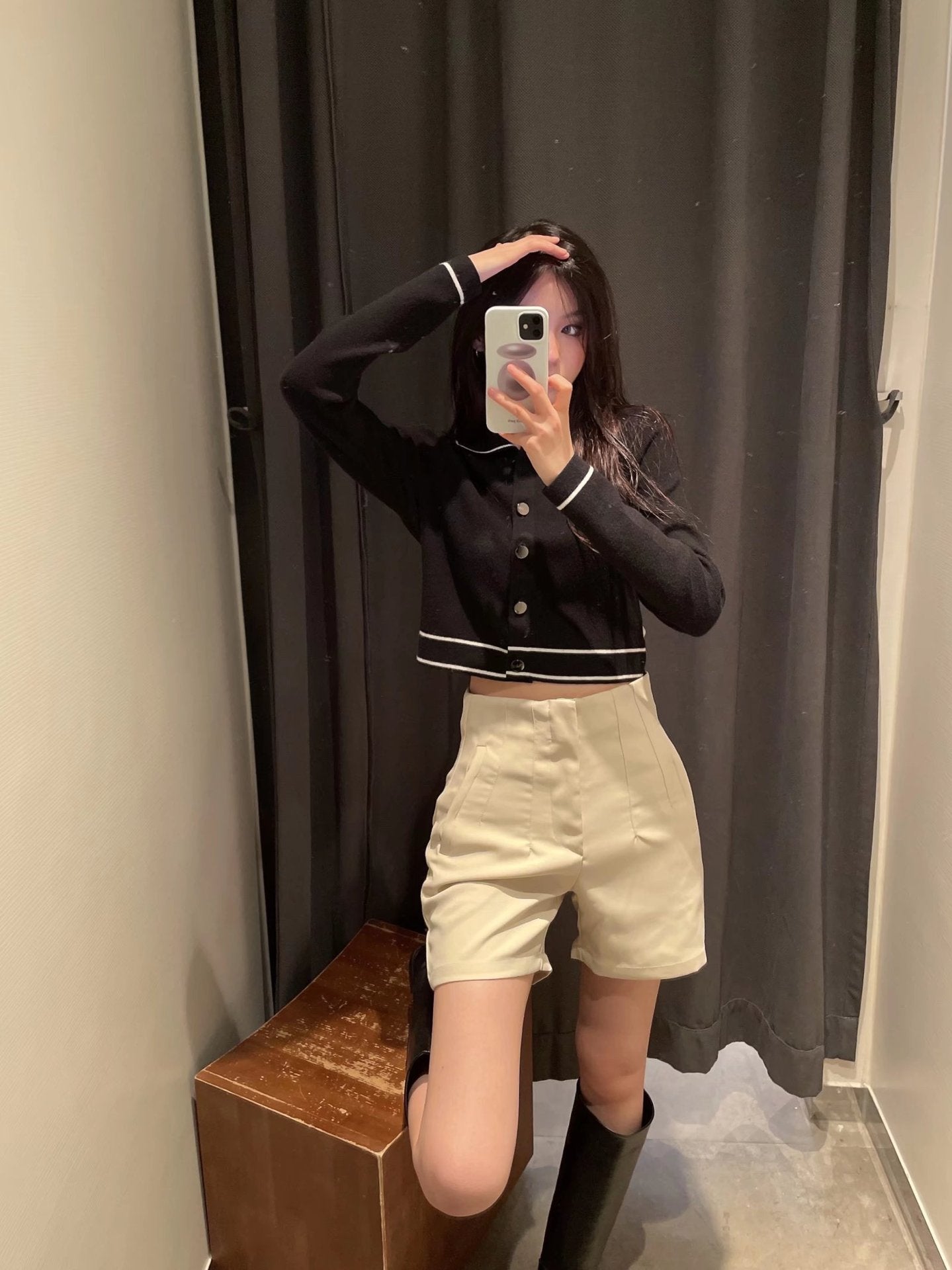 Temperament High Waist Casual Shorts For Women