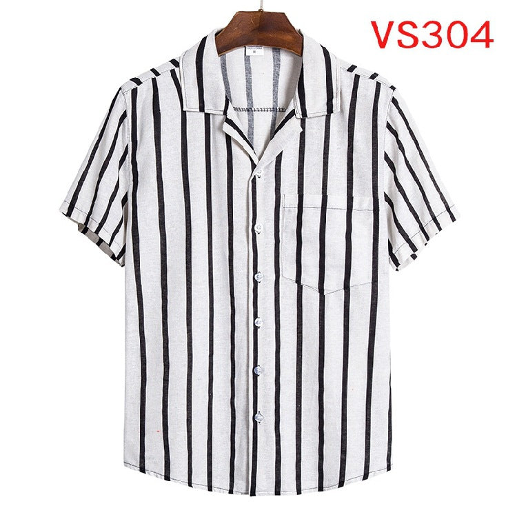 Men's Fashion Casual Short Sleeve Shirts