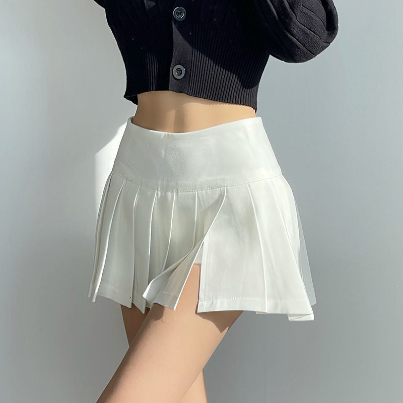 Long Back Cute Pleated Skirt For Women