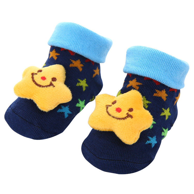 Cartoon Anti-Skid Three-Dimensional Socks for baby