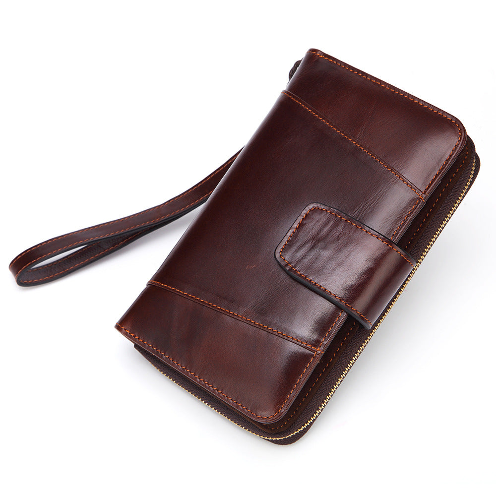 Women's Fashion Long Multi-functional Leather Wallet