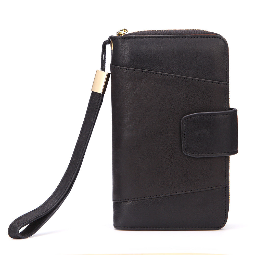 Women's Fashion Long Multi-functional Leather Wallet