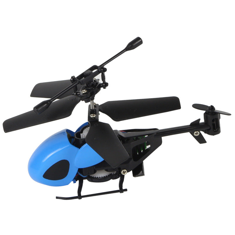 Tong Resistant To Fall Remote Control Airplane Mini Airplane Model Children Charging Helicopter Toy