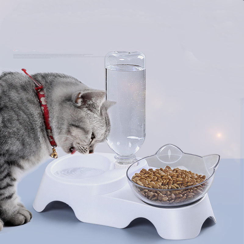 Pet feeder cat bowl