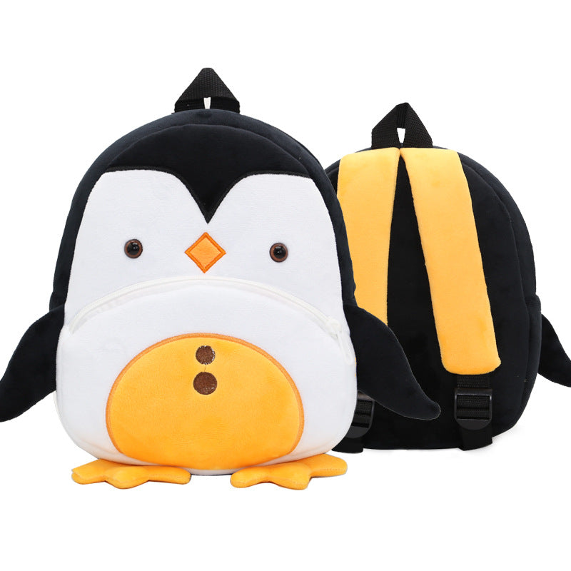 Cute Plush  Kindergarten Cartoon School Bags for kids