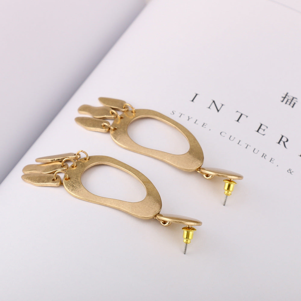 Personality Earrings Earrings Tassel Zinc Alloy Earrings