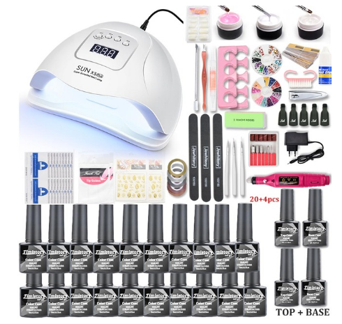 80W Nail Phototherapy Machine Set