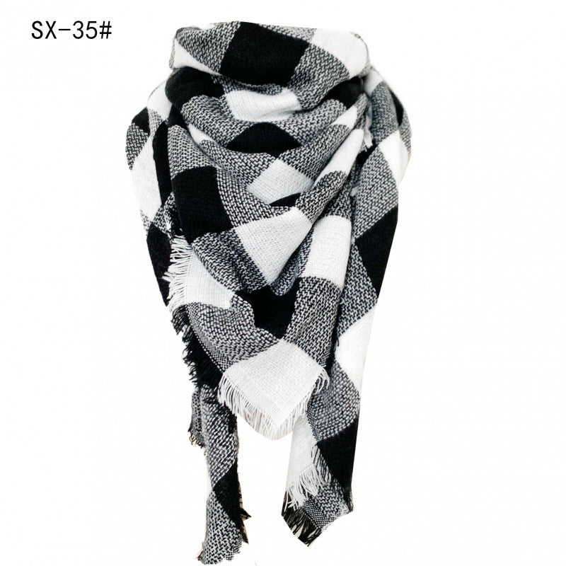 Warm Fashionable Outerwear Shawl for women