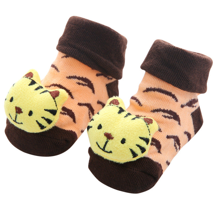 Cartoon Anti-Skid Three-Dimensional Socks for baby