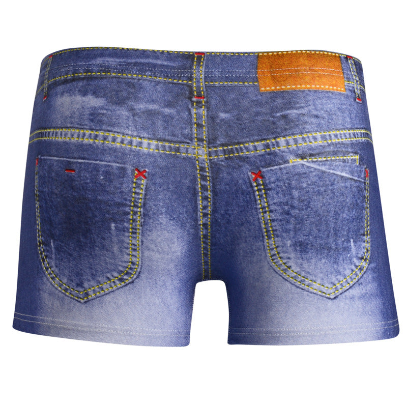 Denim Style Cotton Underwear For Men