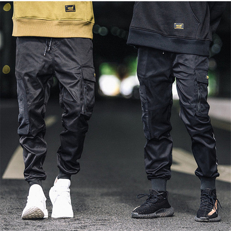 Bright Multi Pocket Cargo Pants For Men