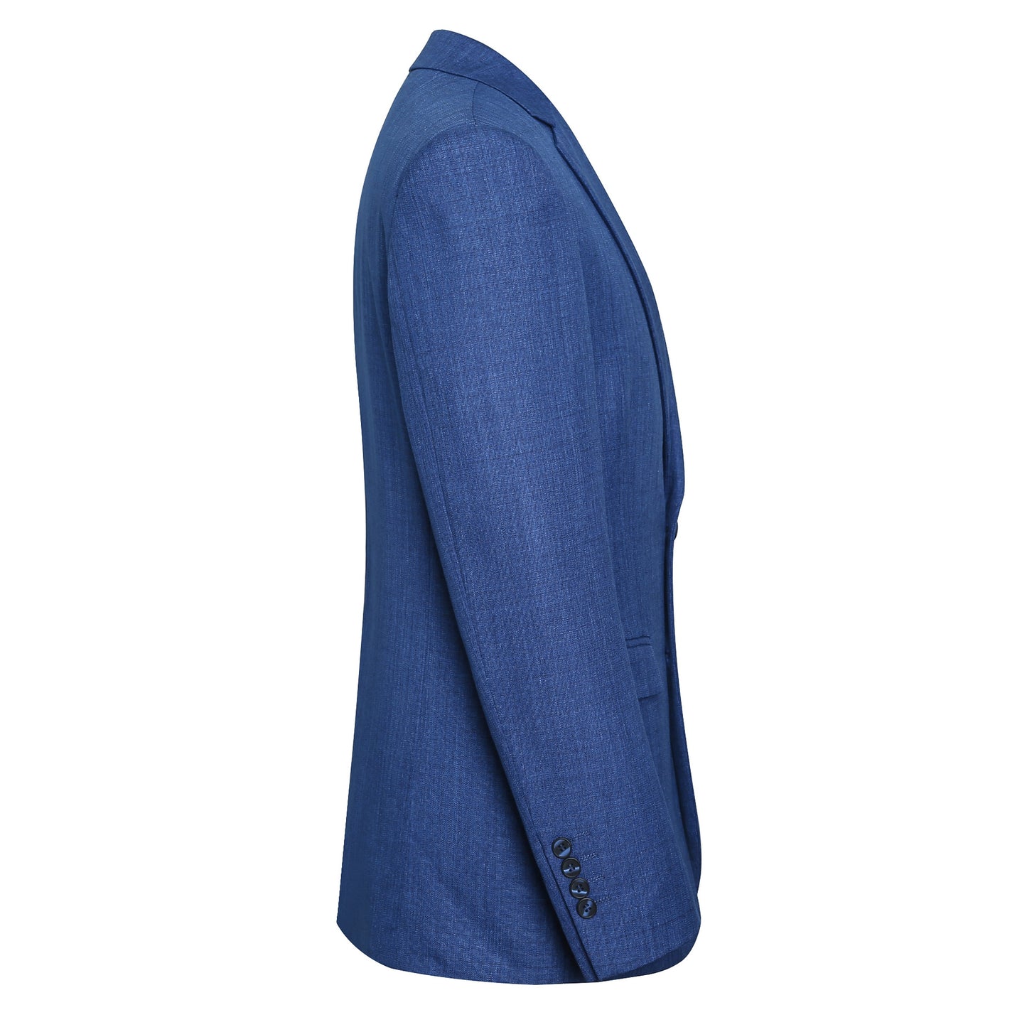 Blue Casual Blazer For Men