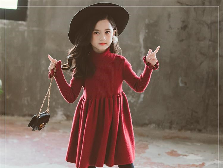 knitting dresses for  girls