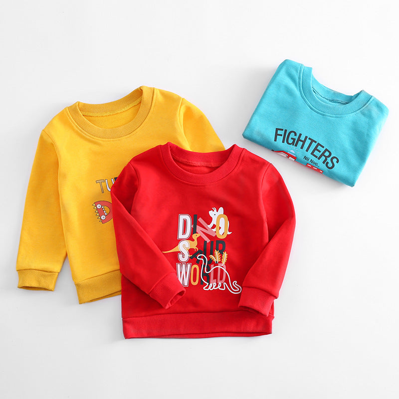 Cotton Sweatshirt Pullover Top for boys