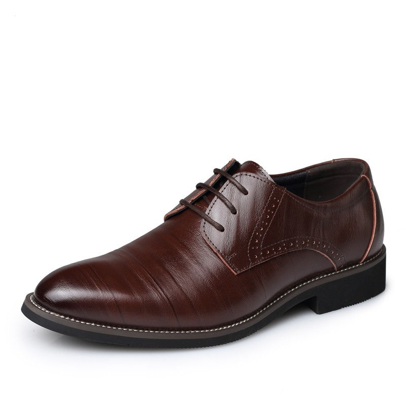 Plus Size Formal Business Casual Leather Shoes for men