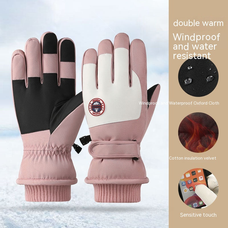 Outdoor Cycling Waterproof Touch Screen Gloves for girls