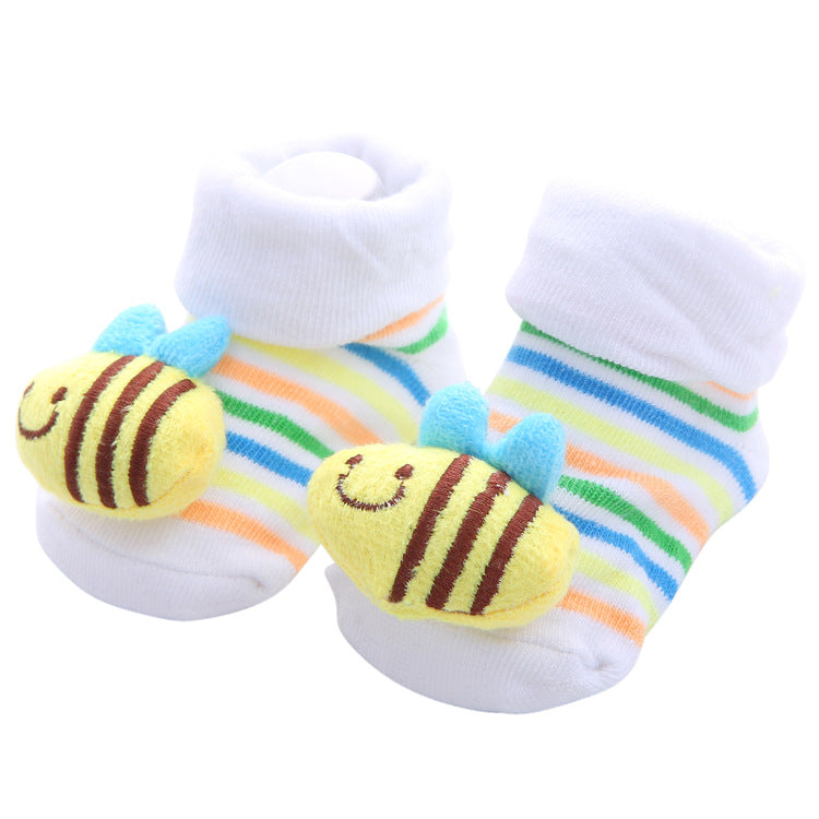 Cartoon Anti-Skid Three-Dimensional Socks for baby