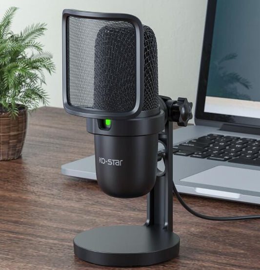 Notebook Computer Game Voice Live Broadcast Desktop USB Wired Microphone