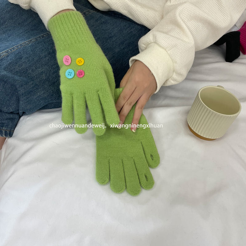 South Korea Facial Expression Bag Gloves For Women