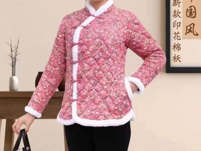 Retro Floral Jacket Internet Hot for girls