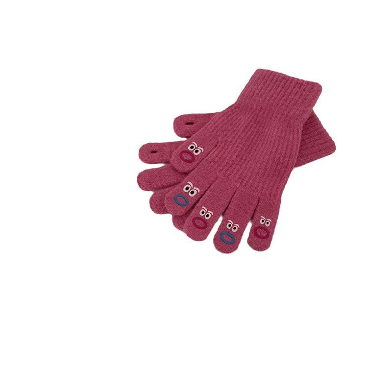 South Korea Facial Expression Bag Gloves For Women