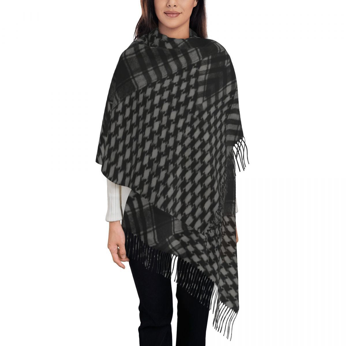 Arab Polyester Scarf Ethnic Style for laddies