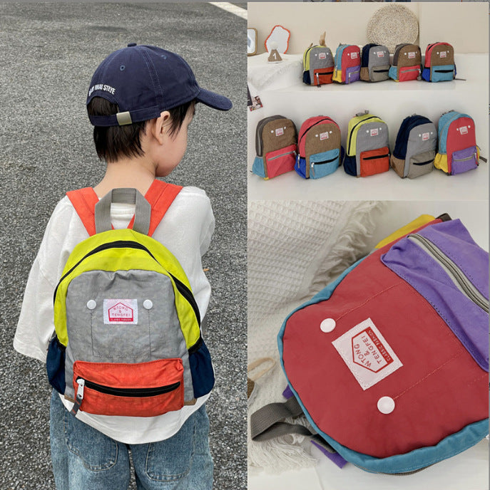 Bags Simple And Lightweight Canvas Backpack for kids