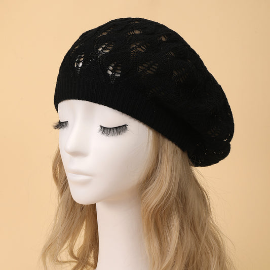 Hollow Breathable Fashion Cap for girls