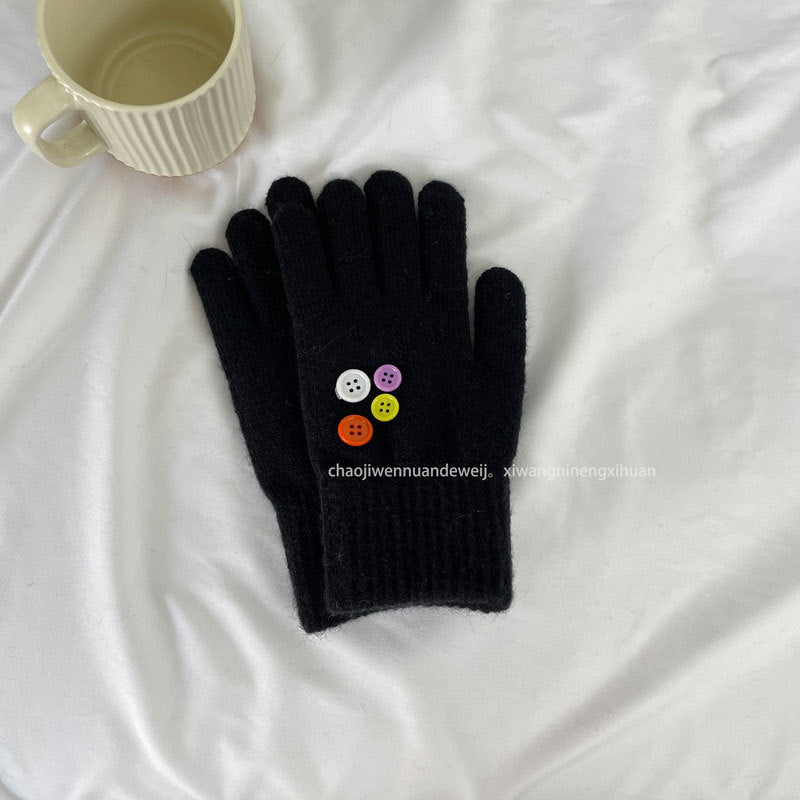 South Korea Facial Expression Bag Gloves For Women