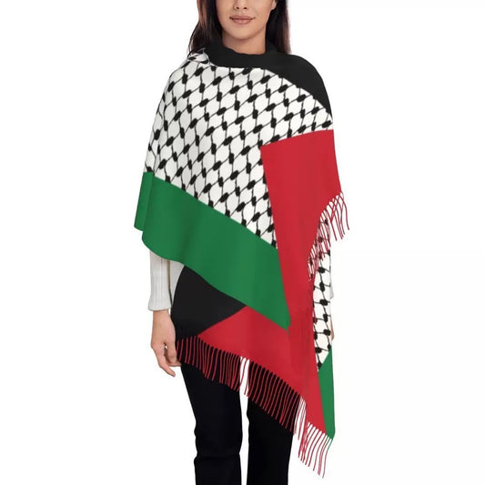 Arab Polyester Scarf Ethnic Style for laddies