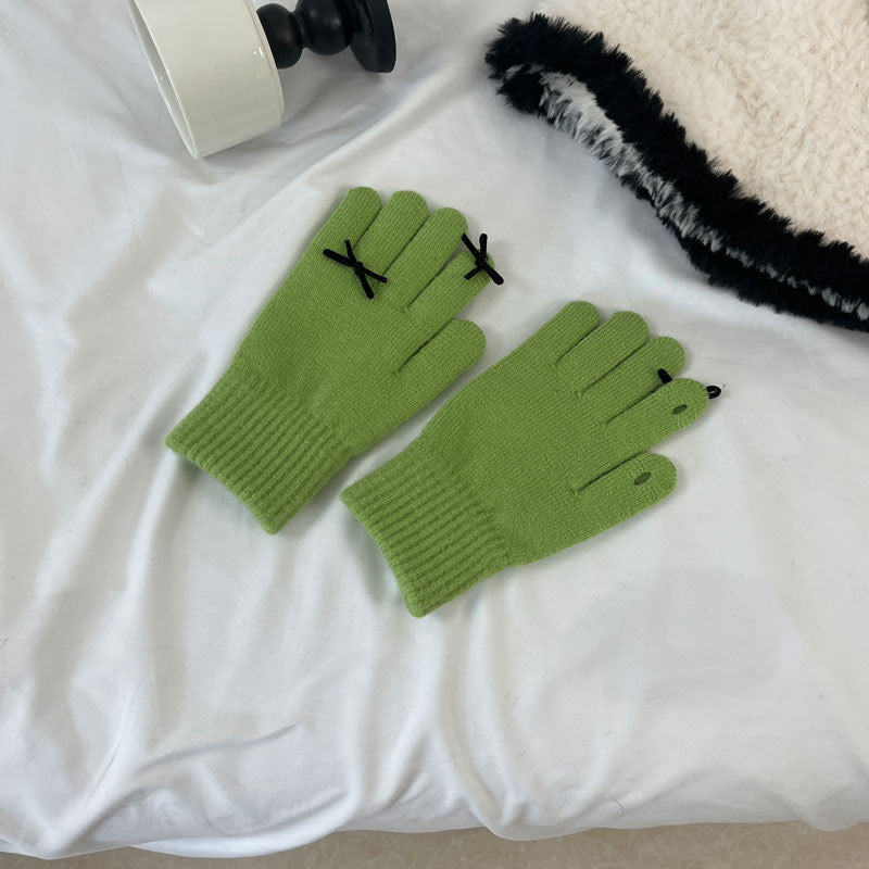 South Korea Facial Expression Bag Gloves For Women