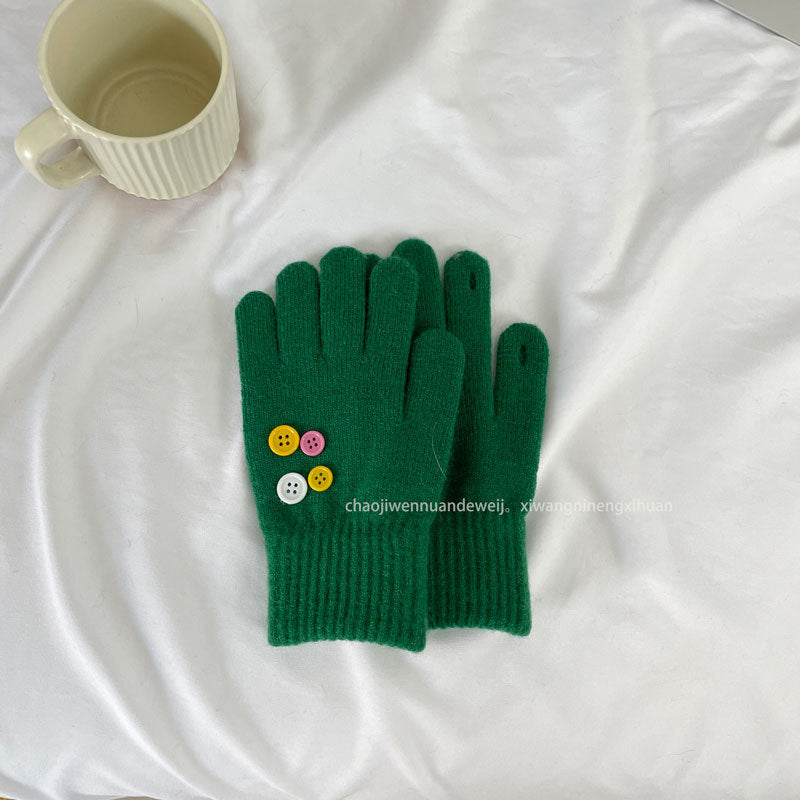 South Korea Facial Expression Bag Gloves For Women