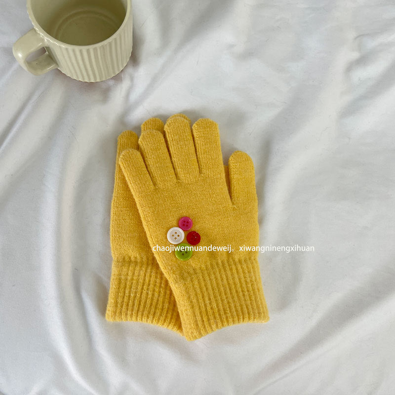 South Korea Facial Expression Bag Gloves For Women