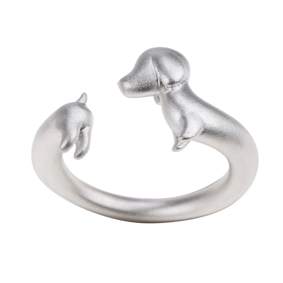 Special-interest Design High-grade Sausage Dog Ring For Women