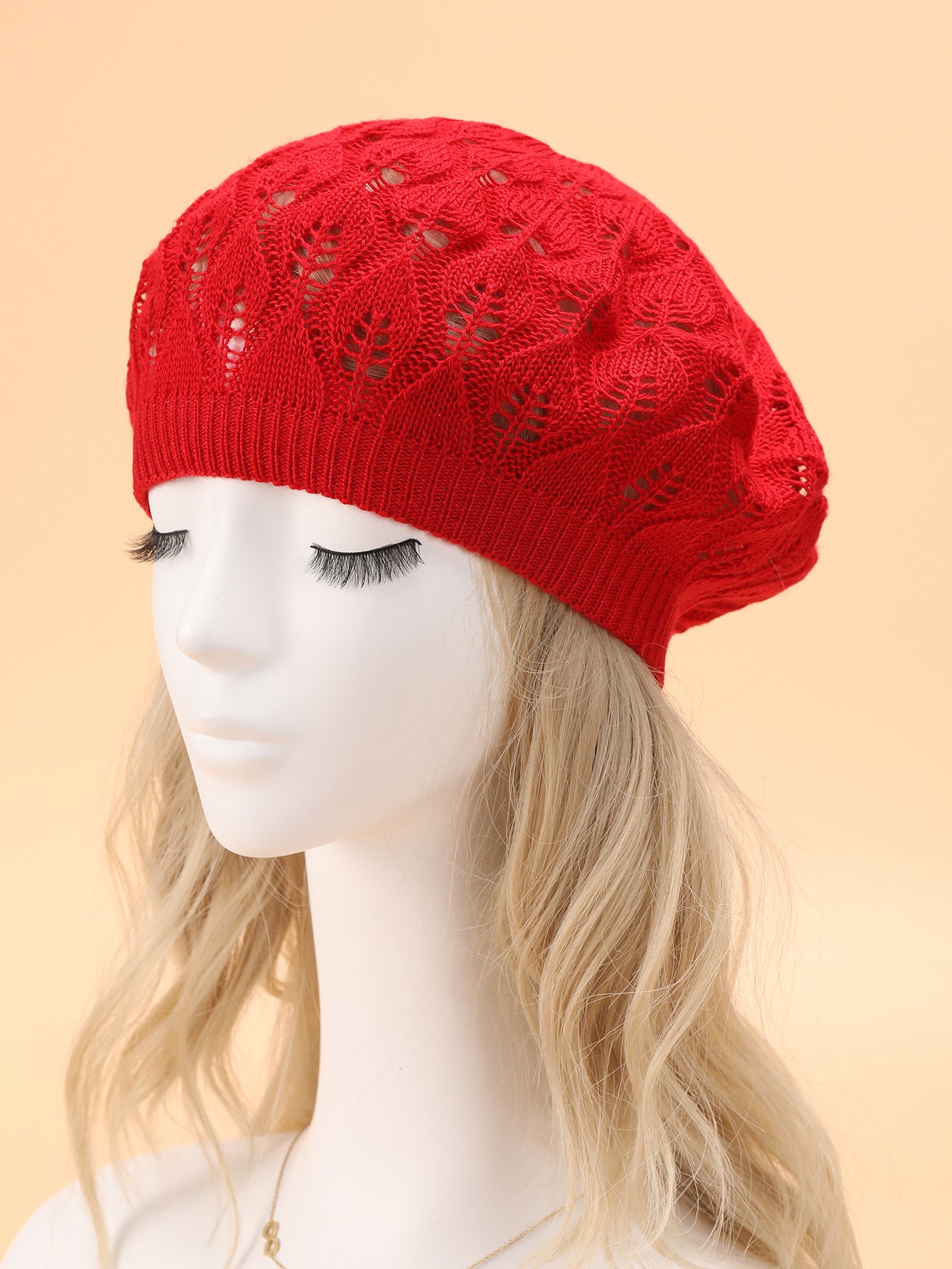 Hollow Breathable Fashion Cap for girls