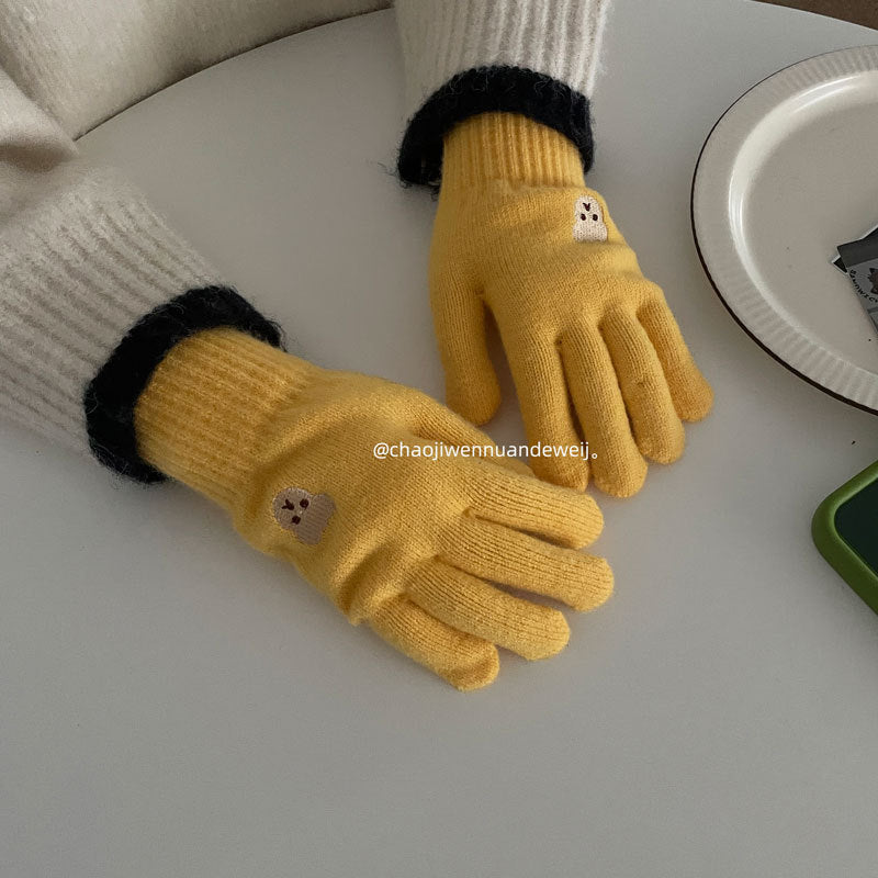 South Korea Facial Expression Bag Gloves For Women