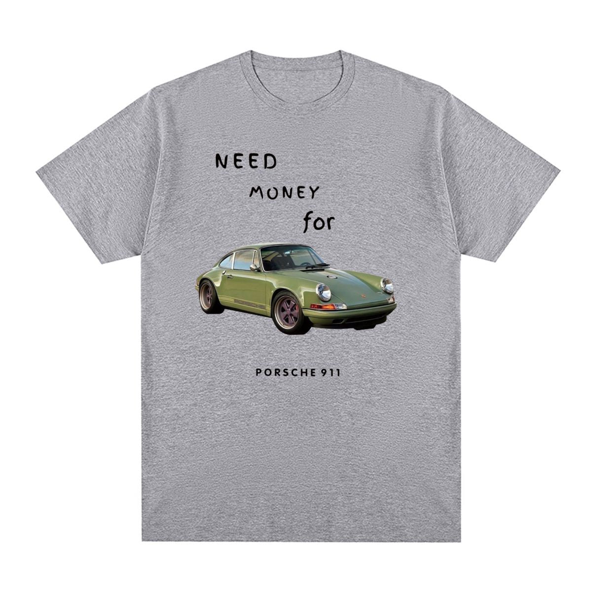 Need Money For Vintage Men Cotton T Shirt