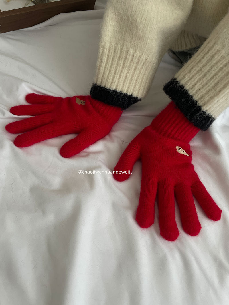 South Korea Facial Expression Bag Gloves For Women