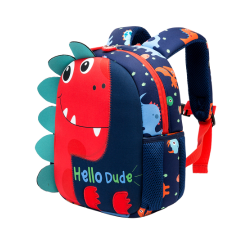 Cartoon Cute Children Kindergarten Dinosaur School Bag for kids