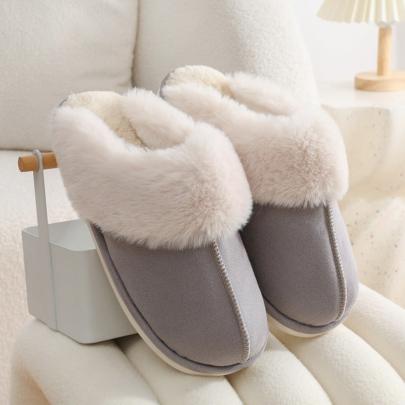 Winter Warm Plush Home Slippers for girls