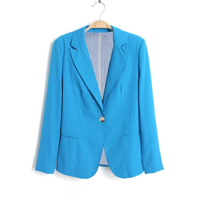 Office Ladies Black Formal Blazer For Women