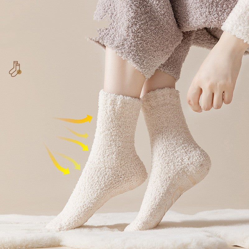 Coral Fleece Socks for Women