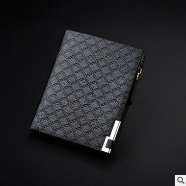 Men's Wallet Short Business Embossed