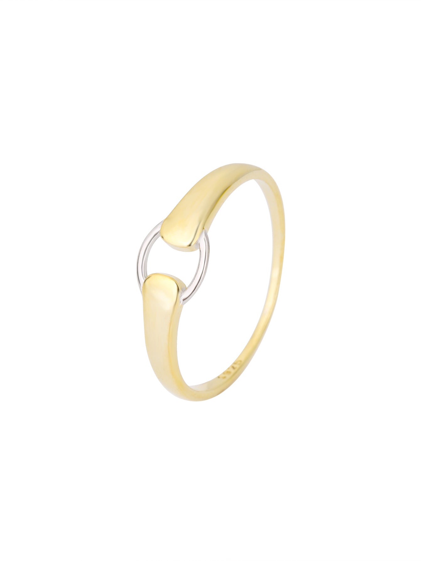 Ins S925 Silver Simple Personality Ring Fashion Special-interest