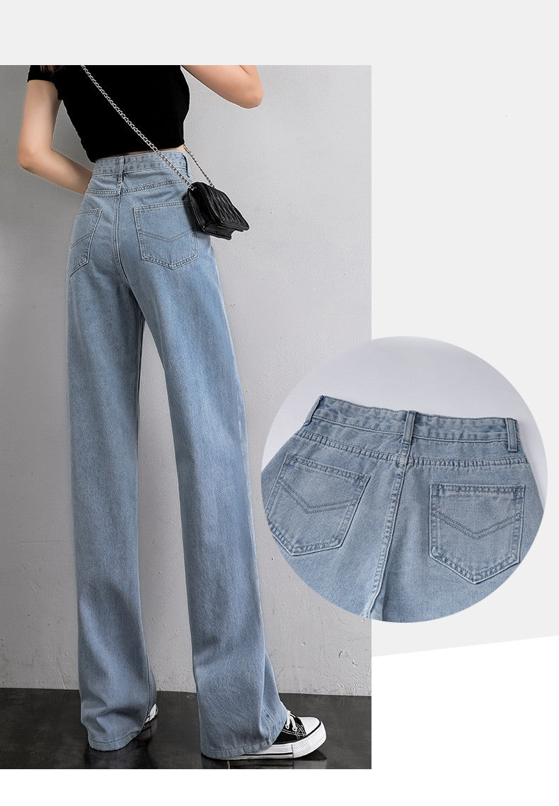 Wide Leg Summer Jeans For Women