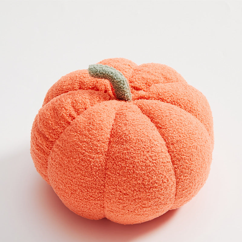 Nordic Pumpkin Round Pillow Plush Pillow Knitted Yarn