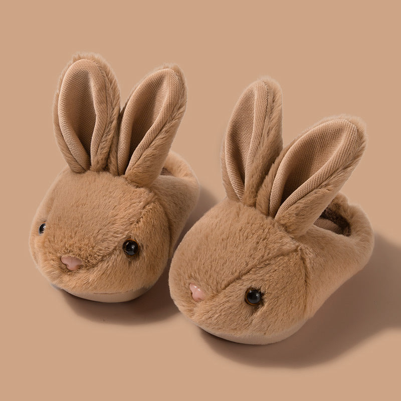 Super Soft Rabbit Cotton Slippers For Boys And Girls